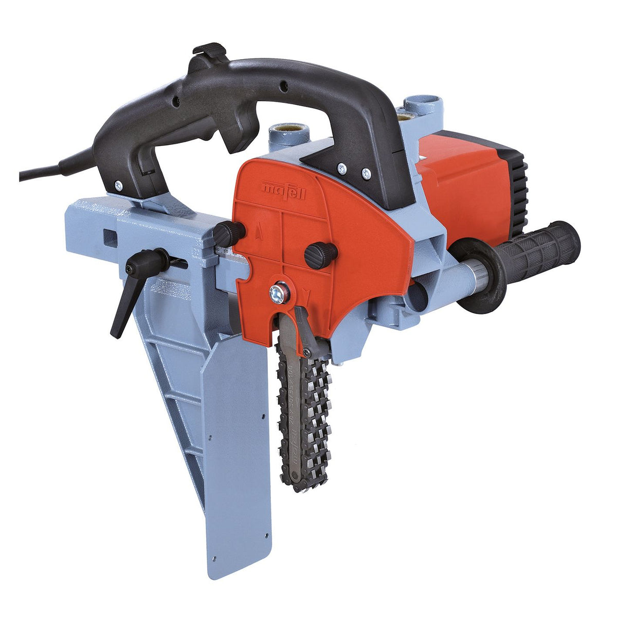 Mafell LS 103 Ec 5-7/8 in. Chain Mortiser Kit, 2.0 in. Chain, 2500W, 240V, with FG 150 Stand and 2 Chains 924250KIT2