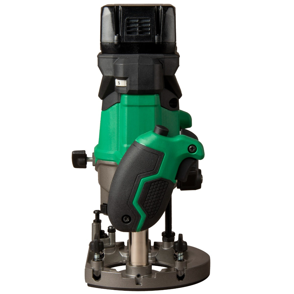 Metabo 36V Cordless Variable Speed Plunge Router with 2.5Ah Battery, Charger & Bag M3612DAM