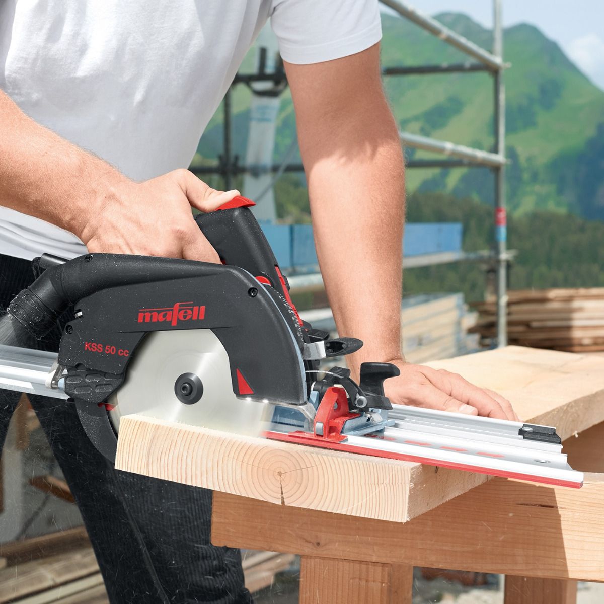 Mafell KSS 50 cc 6-5/8 in. Cross-Cutting System, 2 in. Capacity, 120V 918923