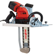 Mafell ZSX Ec 15-3/4 in. Carpenter's Chain Saw Kit, 400mm HM Carbide Chain, Trolley & Guide, 120V 925530KIT