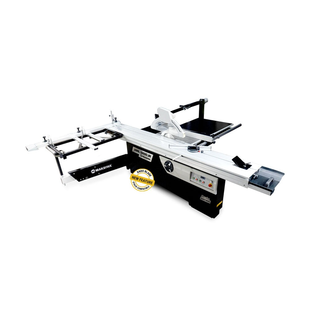 Maksiwa Sliding Panel Saw, 1 Phase, 5HP, 220V BMS.3200.IR