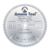 Amana Tool 10 in /80T Melamine Blade H-A.T.B MB10800