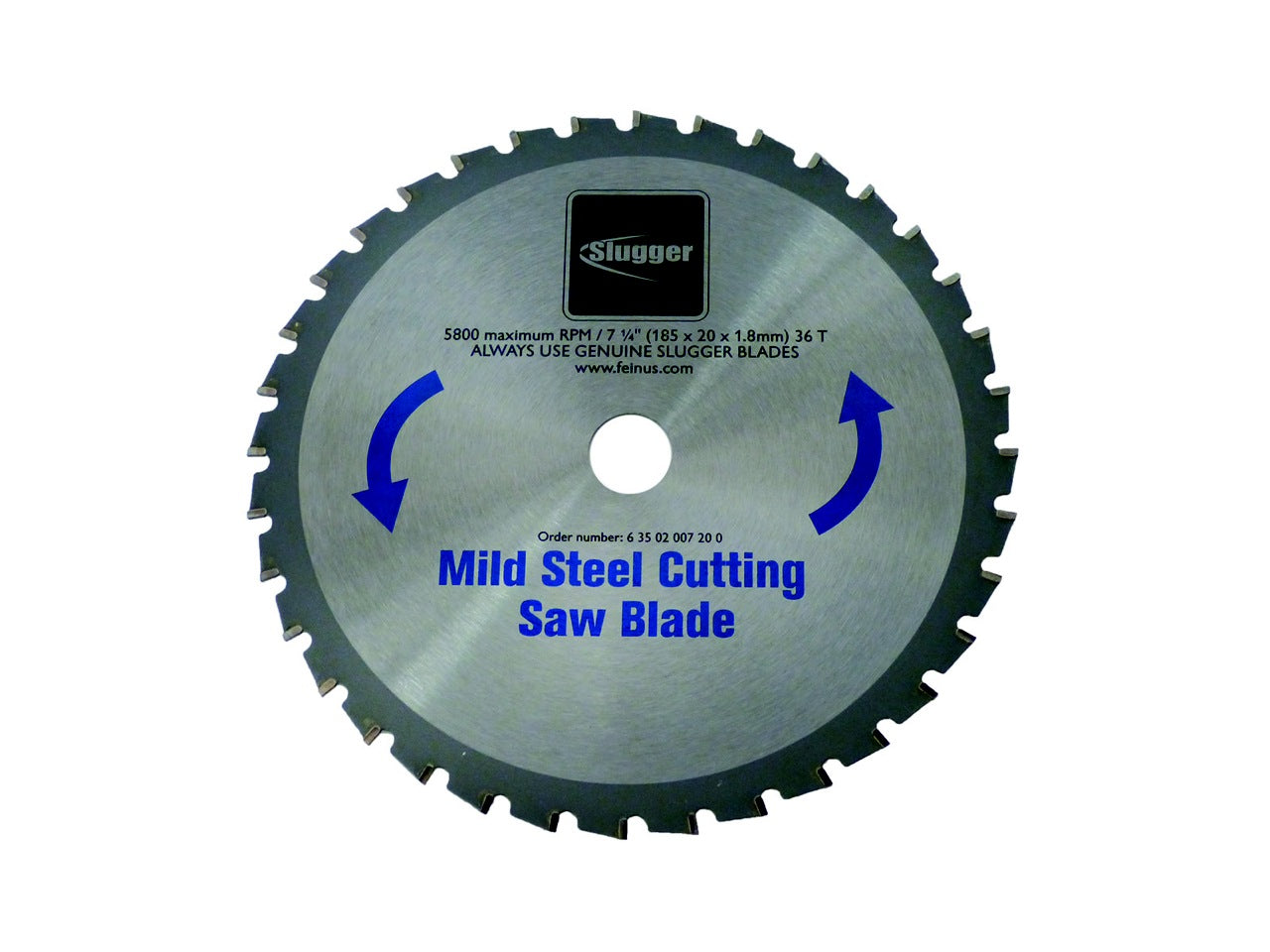 Fein Slugger 7-1/4 in. Mild Steel Metal Cutting Saw Blade 63502007200