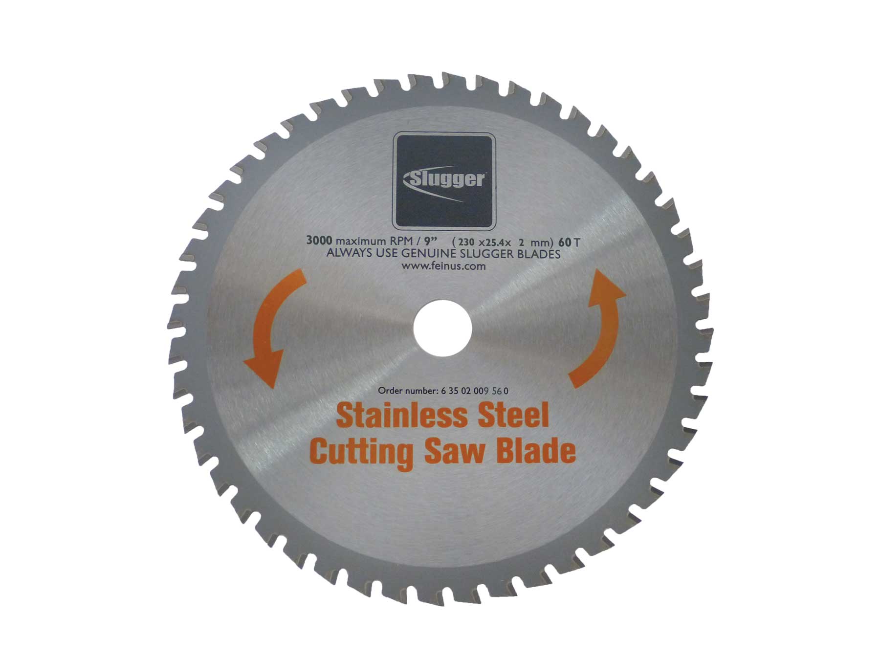Fein Slugger 9" Stainless Steel Cutting Saw Blade 63502009560