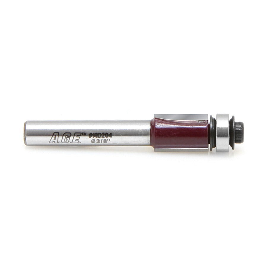 Amana Tool AGE Flush Trim 3/8 Dia. 1/4 in Shank MD204