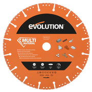 MD255SEG-CS, EVOLUTION 10 IN. MULTI-PURPOSE METAL CUTTING DIAMOND BLADE, SEGMENTED EDGE, 7/8 IN. ARBOR