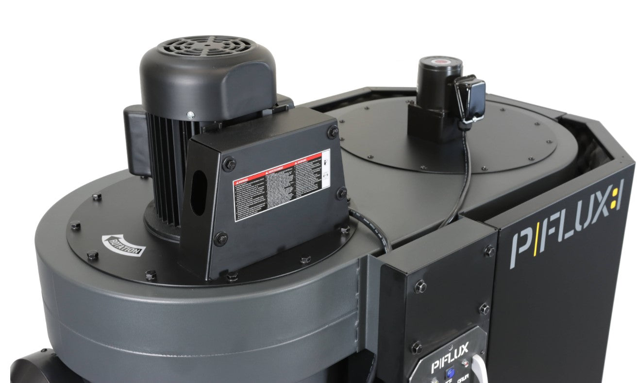 Laguna Tools P|Flux: 2 Cyclone Dust Collector, HEPA, 2HP, 220V MDCPF22201