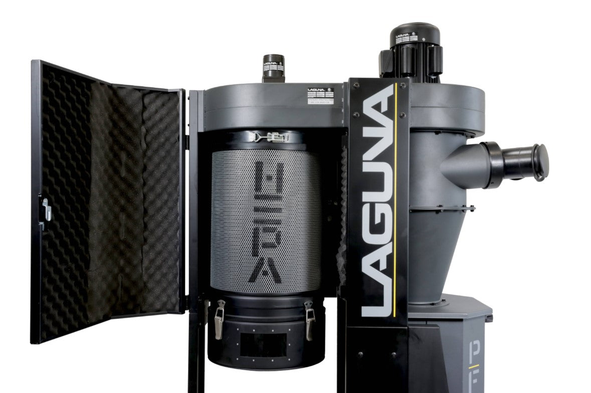 Laguna Tools P|Flux: 2 Cyclone Dust Collector, HEPA, 2HP, 220V MDCPF22201