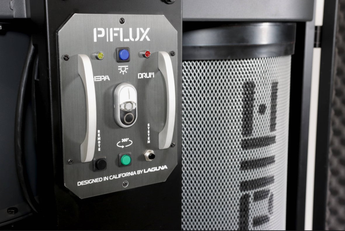 Laguna Tools P|Flux: 2 Cyclone Dust Collector, HEPA, 2HP, 220V MDCPF22201