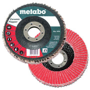 Metabo 6in CERAMIC FLAPPER 60 7/8 T29 FIBERGLASS - 10 Pack 629444000