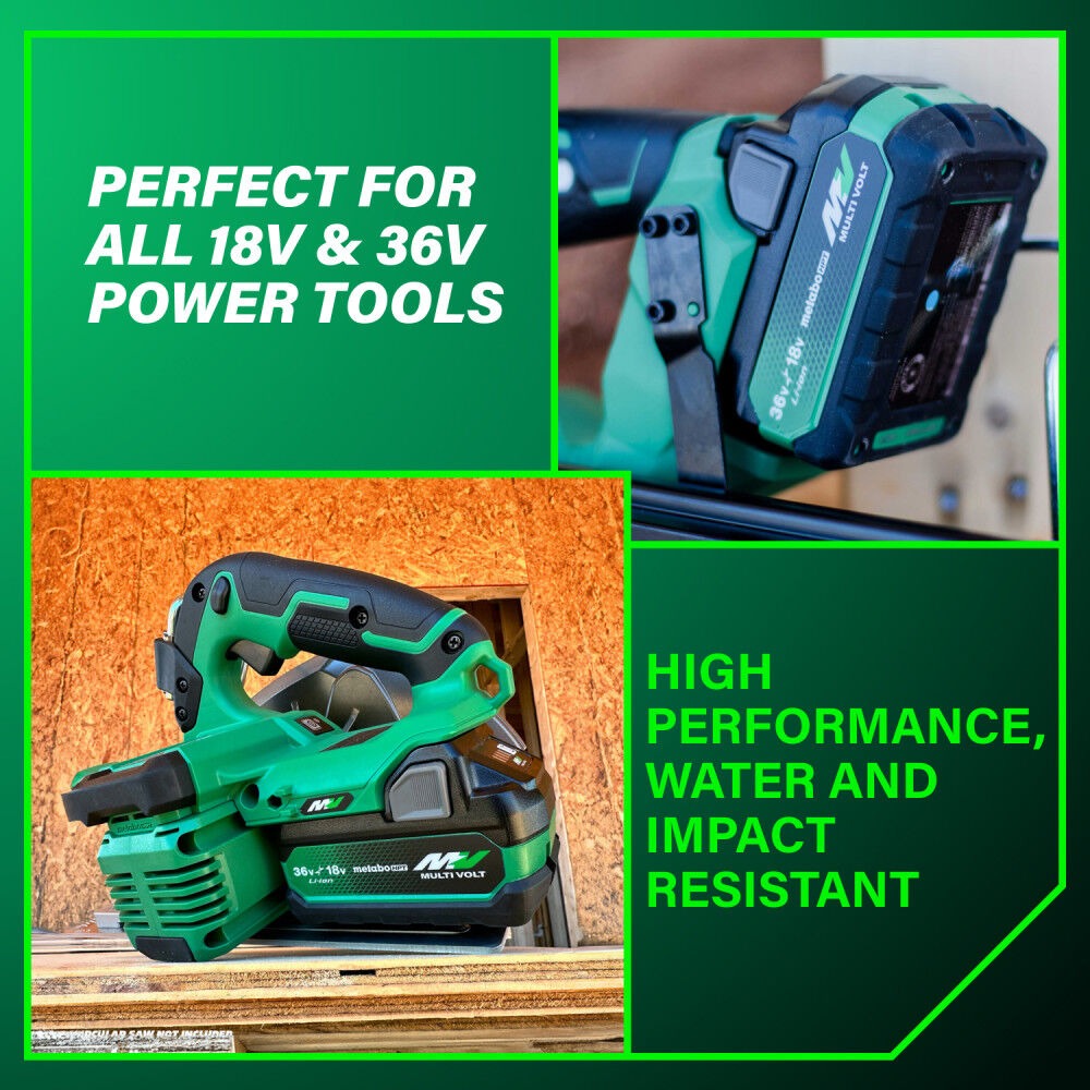 Metabo 36V 2.5Ah/ 18V 5.0Ah MV Li-Ion Battery 2nd Gen 382309M