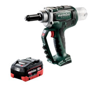 Metabo Cordless 3/16" Blind Rivet Gun Kit w/ 8.0Ah Battery NP 18 LTX BL 5.0 619002890625369000K