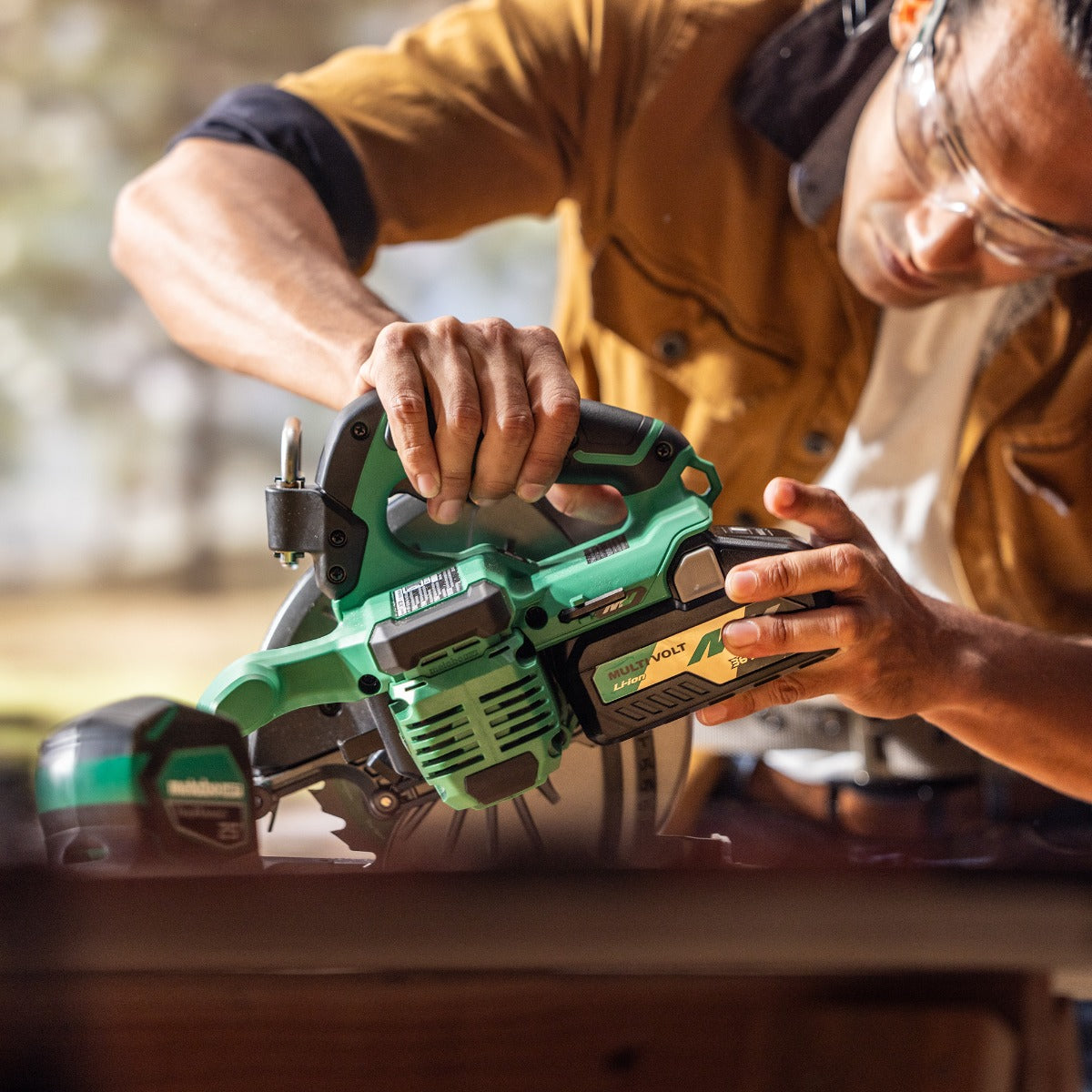 Metabo 36V MultiVolt "The Stud" 7-1/4" Circular Saw w/ Torque Boost (Tool Only) C3607DBQ4M