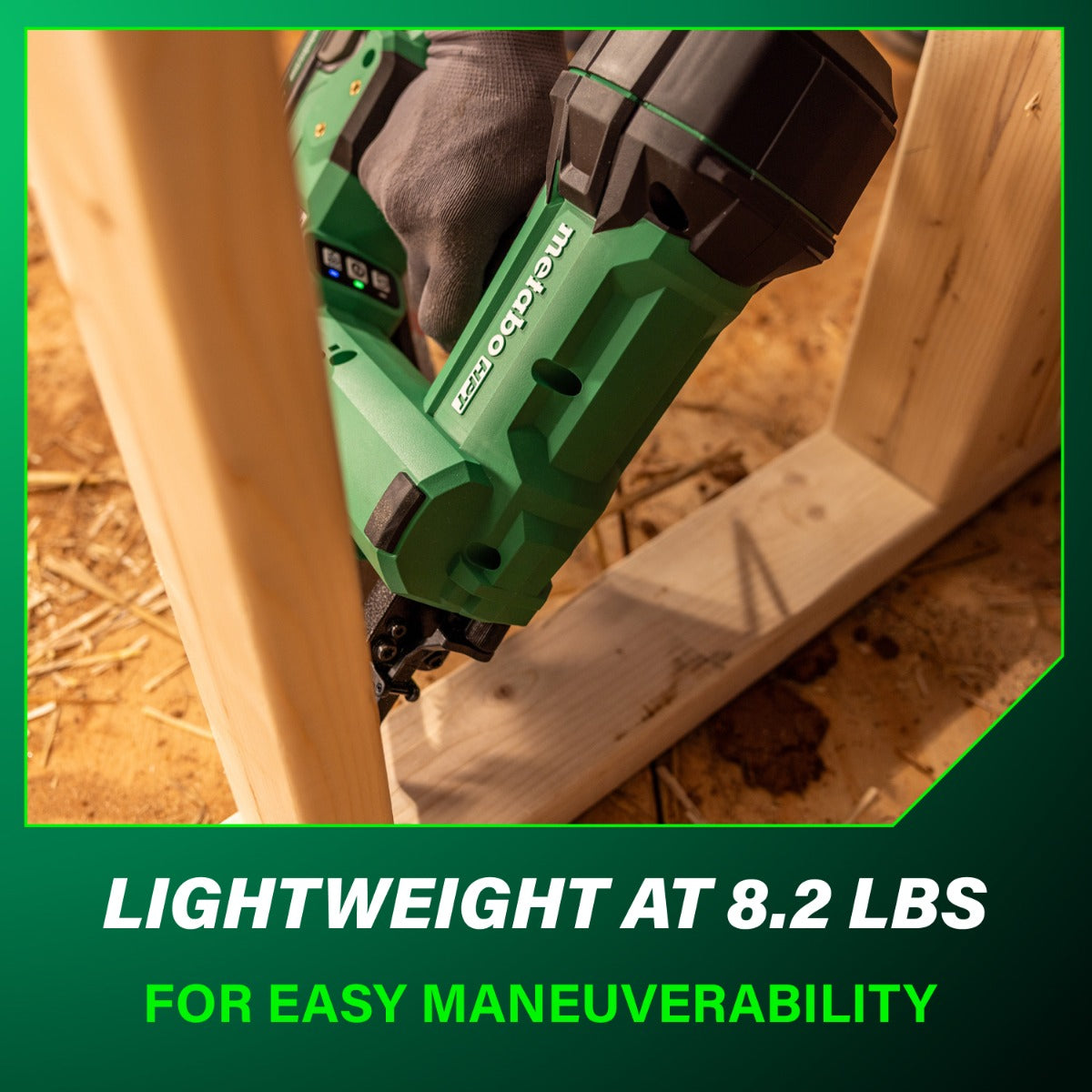 Metabo 18V Cordless 30º Paper Tape Framing Nailer (1x4.0Ah) NR1890DCAM