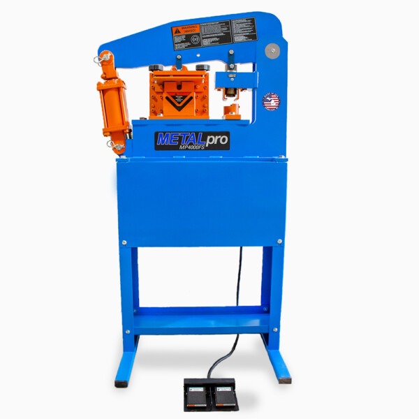 MetalPro 40-Ton Ironworker w/ 6" Shear Kit BNDL-MP4000FS-S6-B0-P0