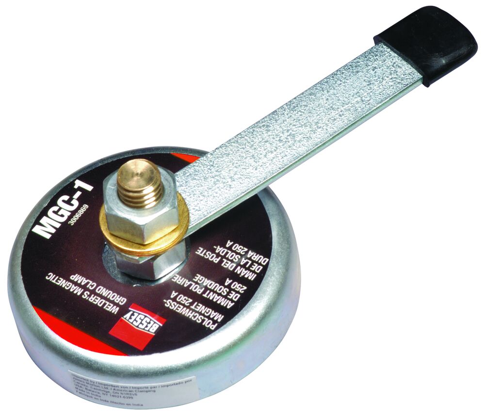 Bessey Tools 800 Amp Magnetic Ground Clamp, 55 lb Pull MGC-2