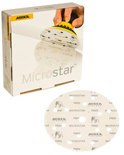 Mirka Microstar 6 in. 800G 15-Hole Grip Film-Backed Disc, Qty 50 FM-611-800