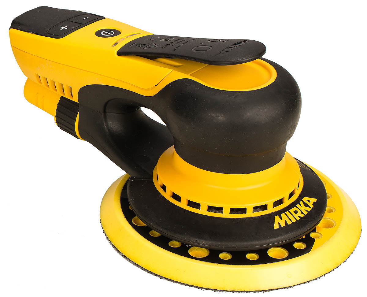 Mirka 6 in. DEROS Electric Random Orbital Sander 650CV, Central Vacuum, 5 mm Orbit MID65020CAUS