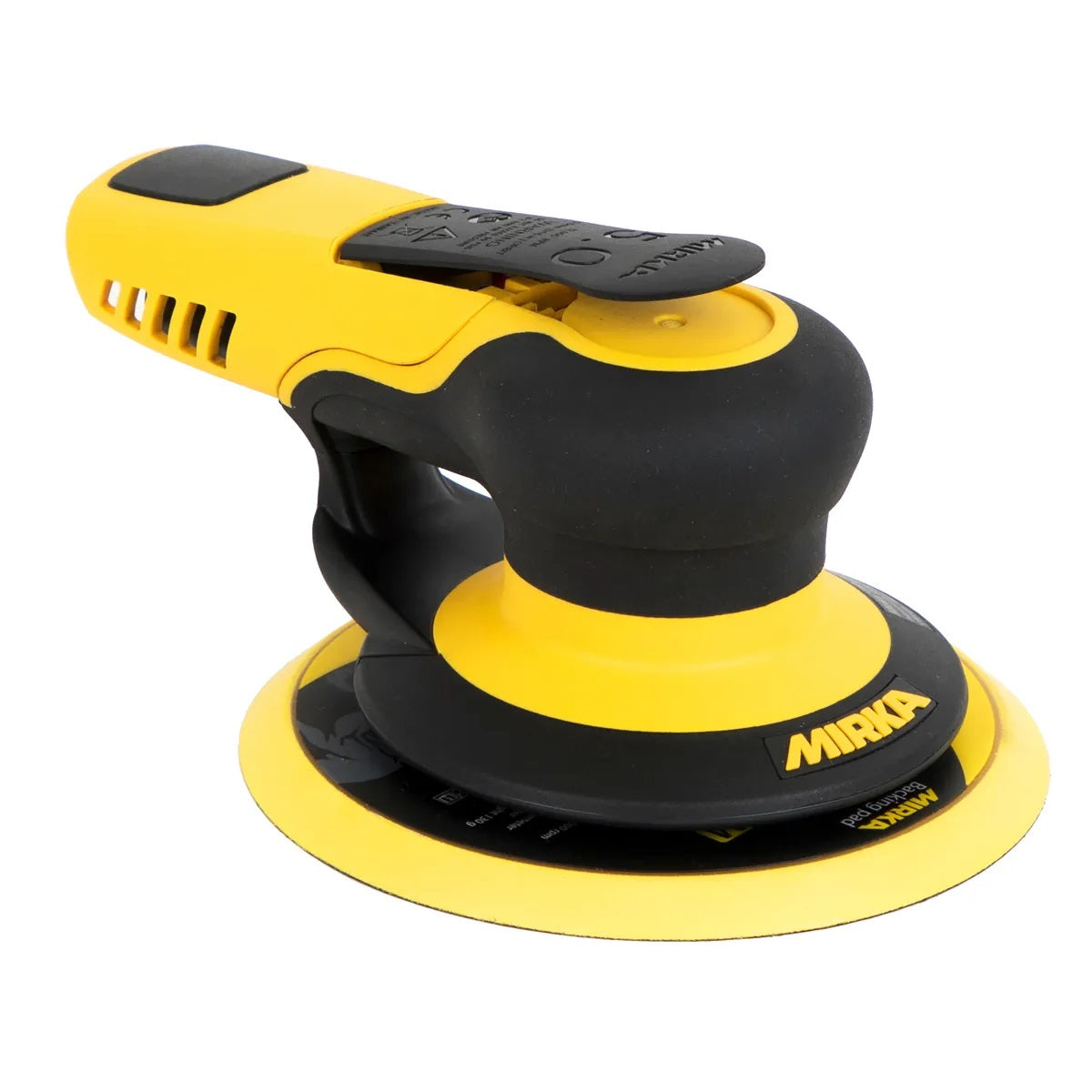 Mirka 6 in. PROS Pneumatic Random Orbital Sander Non-Vac, 8 mm Orbit MRP-680NV