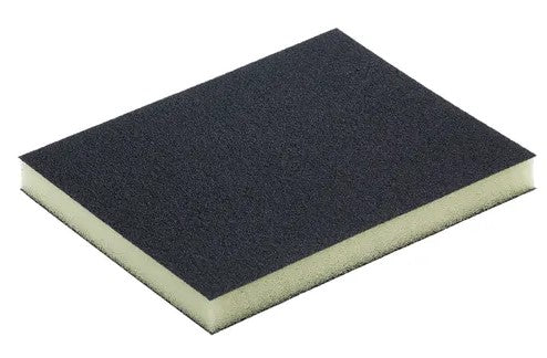 Mirka 3-3/4 x 4-3/4 x 1/2 in. 100G Double Sided Abrasive Sponge, Qty 100 1351-100B
