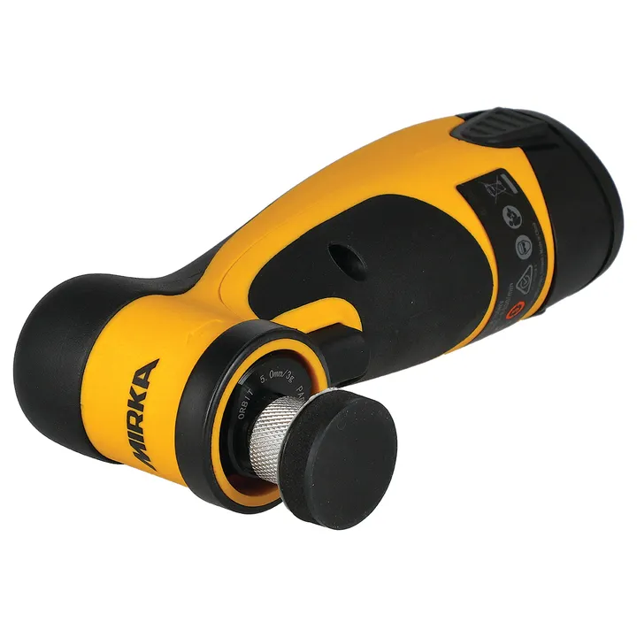 Mirka 1.25" Cordless Angled Random Orbital Sander (Tool Only) AROS-B 150 32mm 12V AROS150-B-NV