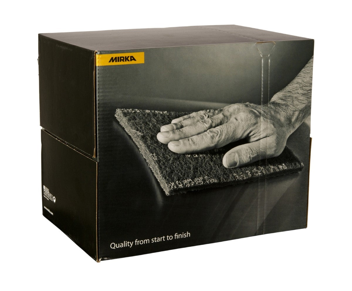 Mirka Mirlon 6 x 9 in. 1500G Ultra Fine Scuff Pad (Gray), Qty 20 18-111-448