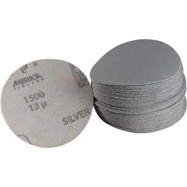 Mirka Q.Silver 3 in. 80G Grip Disc, Qty 50 2B-608-080