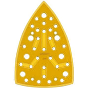 MK963GV 4" X 6" X 6" TRIANGLE 32-HOLE GRIP BACKUP PAD FOR DEOS DELTA, 963GV
