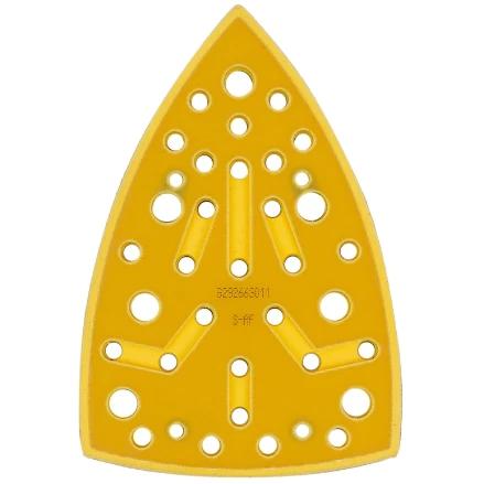 Mirka 4 x 6 x 6 in. Multi-Hole Medium Grip Backup Pad for DEOS Delta 963GV