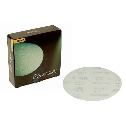 Mirka Polarstar 5 in. 600G Grip Film-Backed Disc, Qty 50 FA6125061