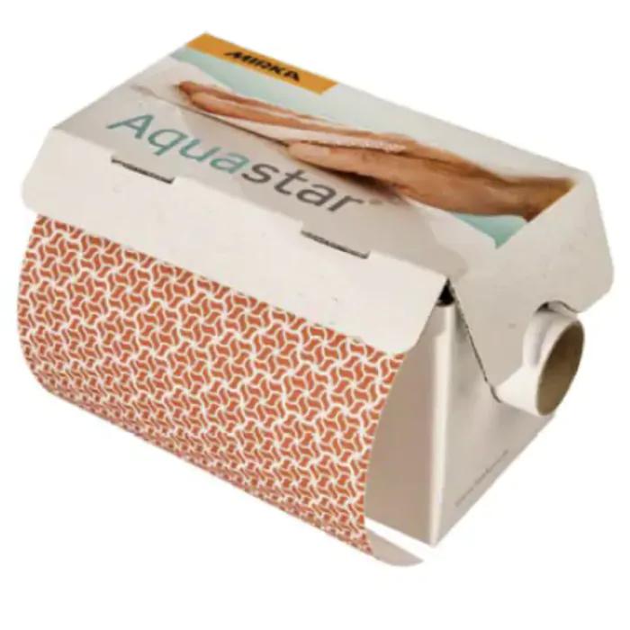 Mirka Aquastar 4-1/2 x 5-1/2 in. 800G Film-Backed Perf-Roll, Qty 100 FW-130-800