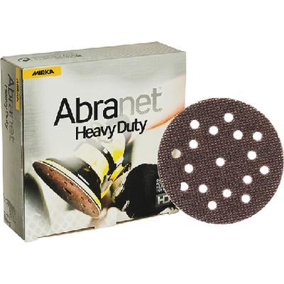 Mirka Abranet HD 5 in. 80G 19 Hole Grip Disc, Qty 25 HD65002580