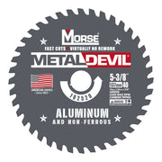 MK Morse 5-3/8" 40T Metal Devil Aluminum Cutting Circular Saw Blade 102520
