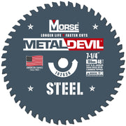 MK Morse 7-1/4" 48T Metal Devil Steel Cutting Circular Saw Blade 20mm Arbor 102643