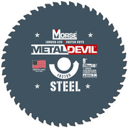 MK Morse 9" 48T Metal Devil Steel Cutting Circular Saw Blade 1" Arbor 102735