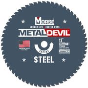 MK Morse 12" 60T Metal Devil Steel Cutting Circular Saw Blade 102797