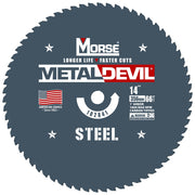 MK Morse 14" 66T Metal Devil Steel Cutting Circular Saw Blade 102841