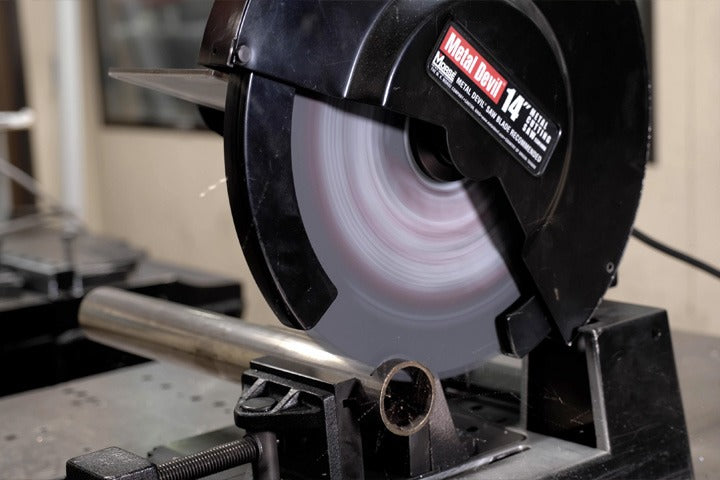 MK Morse 14" 90T Metal Devil Stainless and Thin Steel Cutting Circular Saw Blade 102889