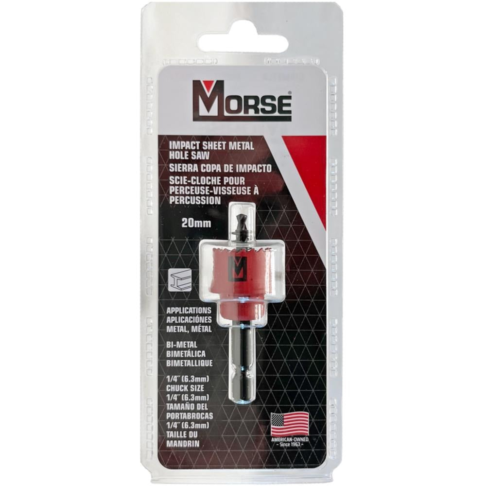 MK Morse 20mm Impact Ready Bimetal Hole Saw 121422