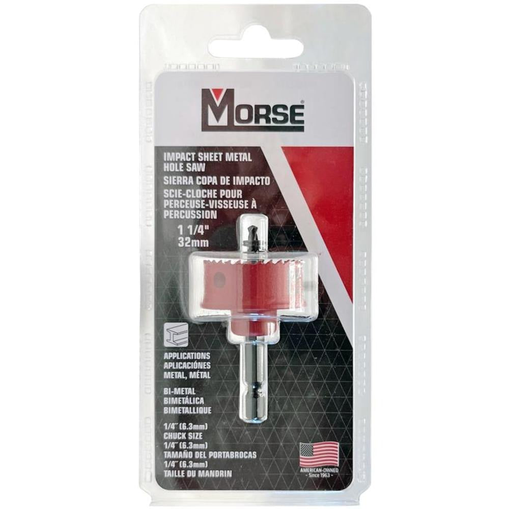 MK Morse 1-1/4" Impact Ready Bimetal Hole Saw 121460