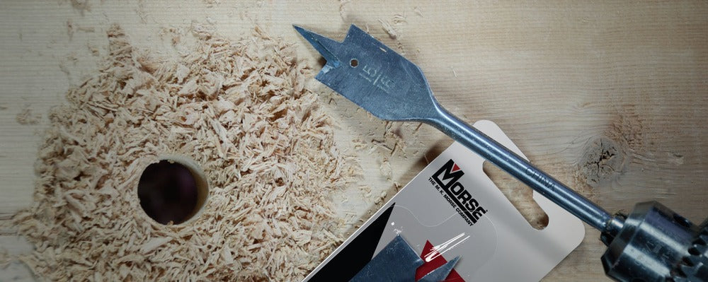 MK Morse 1/4" Spade Bit, 10 Pack 125000