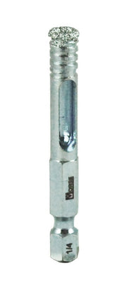 MK Morse 1/4" Diamond Grit Edge Hole Saw 129169