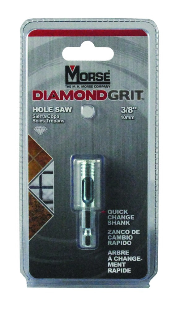 MK Morse 1-3/8" Diamond Grit Edge Hole Saw 129237