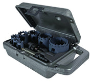MK Morse 11 Piece Carbide Tipped General Purpose Maintenance Hole Saw Kit 131001