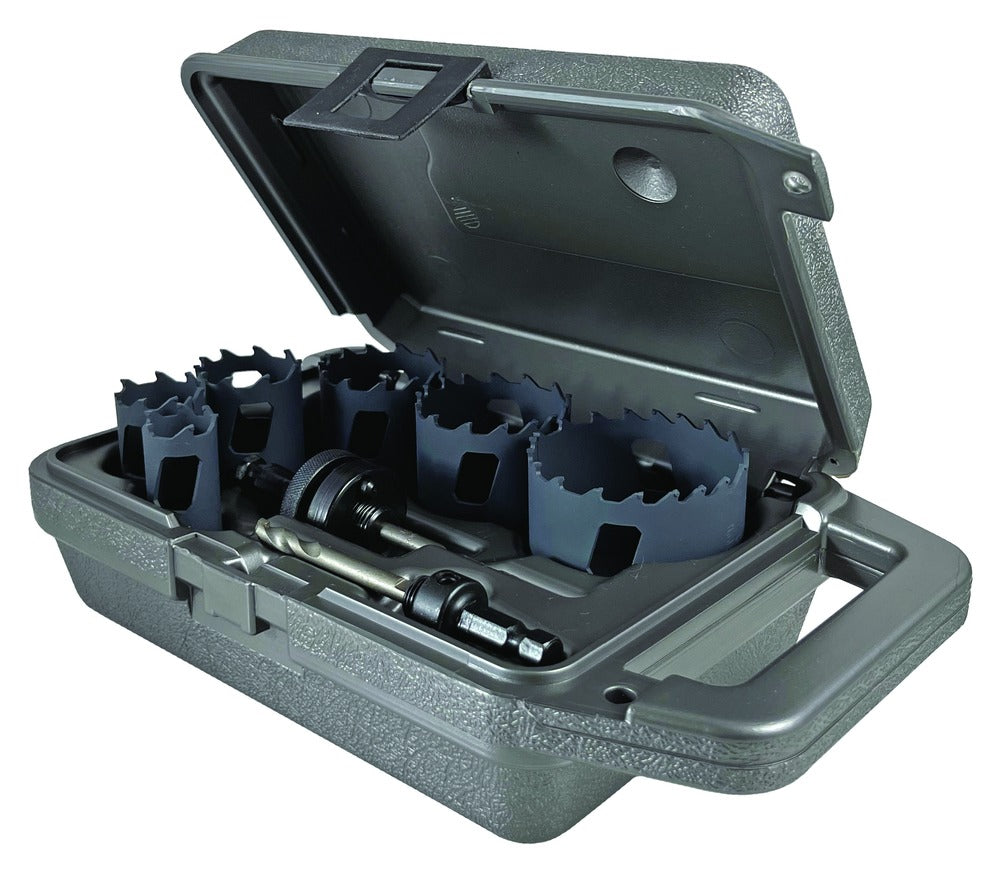 MK Morse 8 Piece Carbide Tipped Electricians Hole Saw Kit 131025