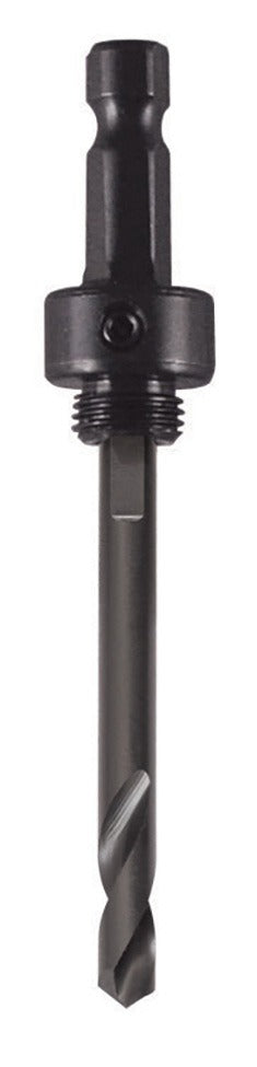MK Morse 3/8" Hex Shank 1/2-20 Thread Hole Saw Arbor with High Speed Steel Pilot Drill 139014