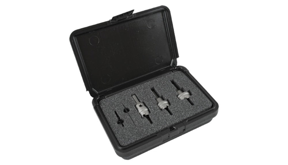 MK Morse 6 Piece Shallow Carbide Tipped Hole Cutter Kit 166720