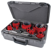 MK Morse 25 Piece Bimetal Industrial Maintenance Hole Saw Kit 177788