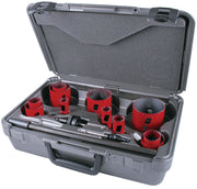 MK Morse 15 Piece Bimetal Industrial Maintenance Hole Saw Kit 177863