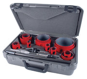 MK Morse 19 Piece Bimetal Industrial Maintenance Hole Saw Kit 177870
